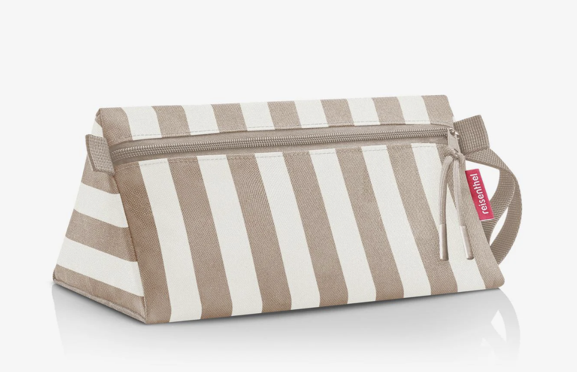 Maxi case summerstripes coffee reisenthel