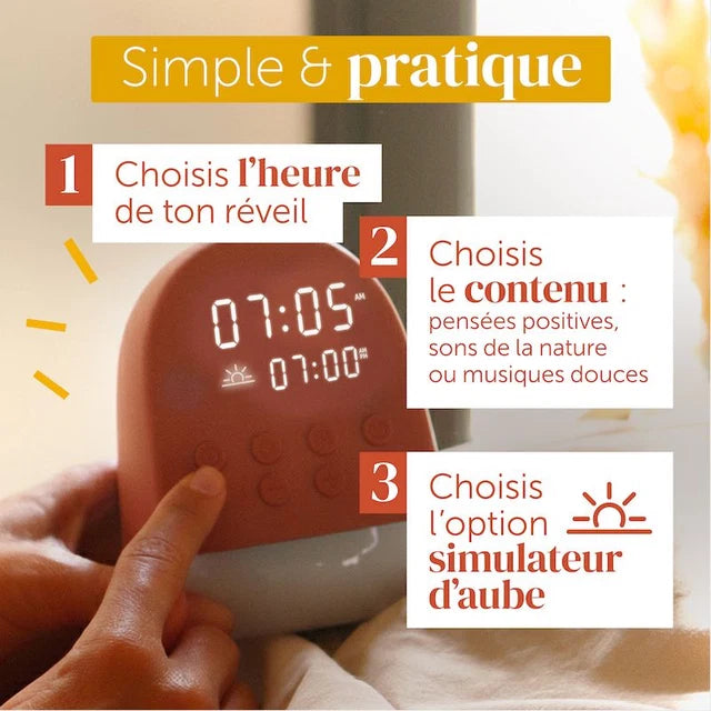 Sun le réveil pour adulte Morphée