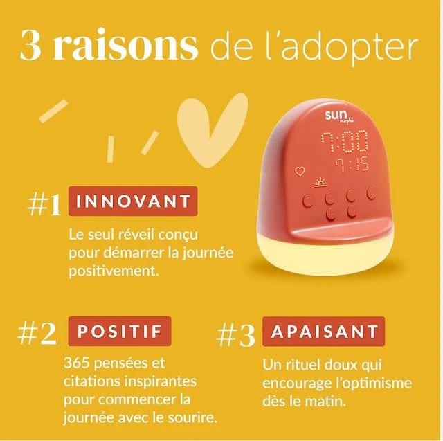 Sun le réveil pour adulte Morphée