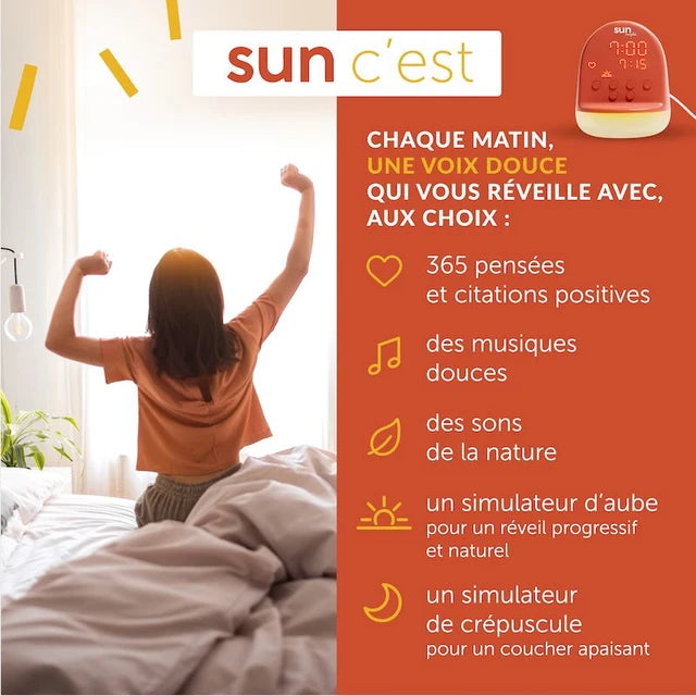 Sun le réveil pour adulte Morphée