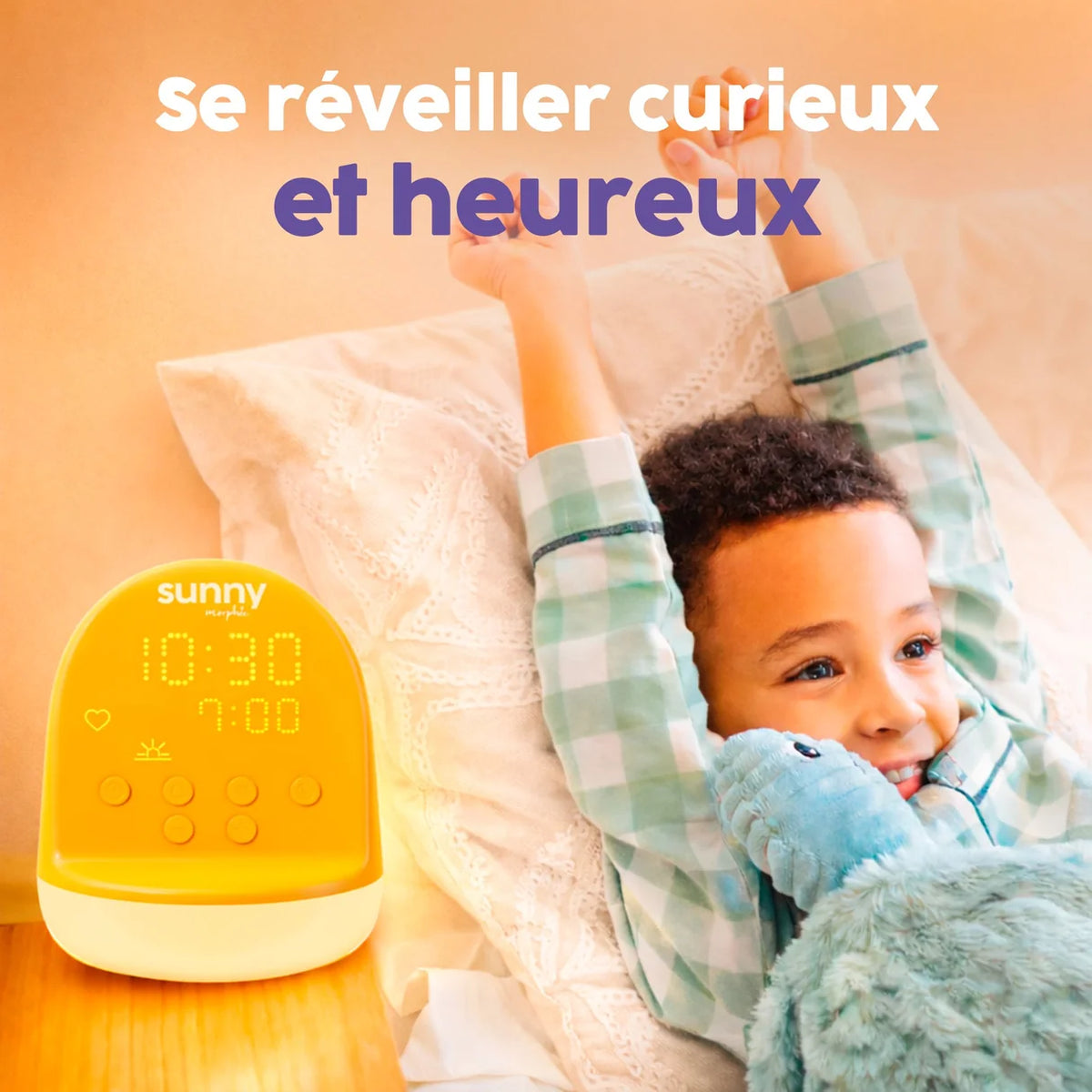 Sunny le réveil pour enfant Morphée