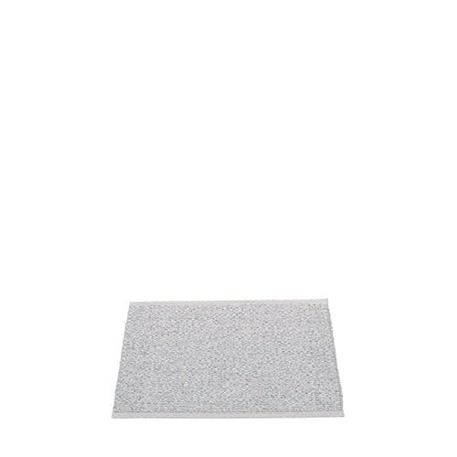 Tapis Svea Gris métallique Pappelina