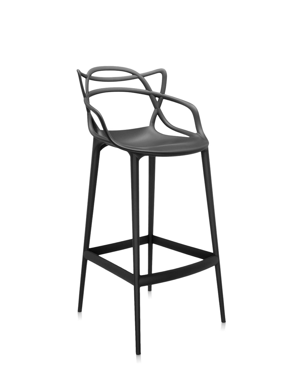 Tabouret Master h75 Noir Kartell