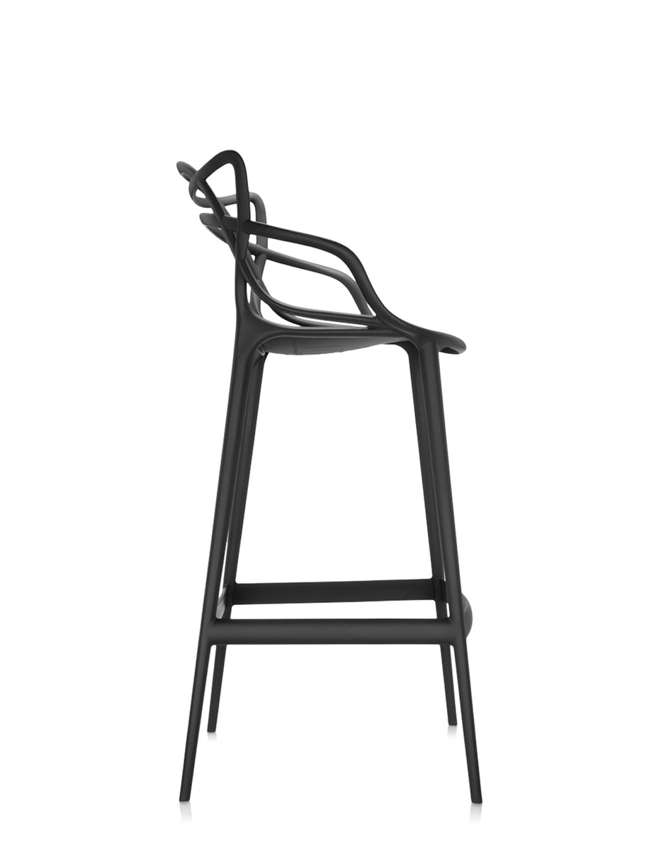 Tabouret Master h75 Noir Kartell