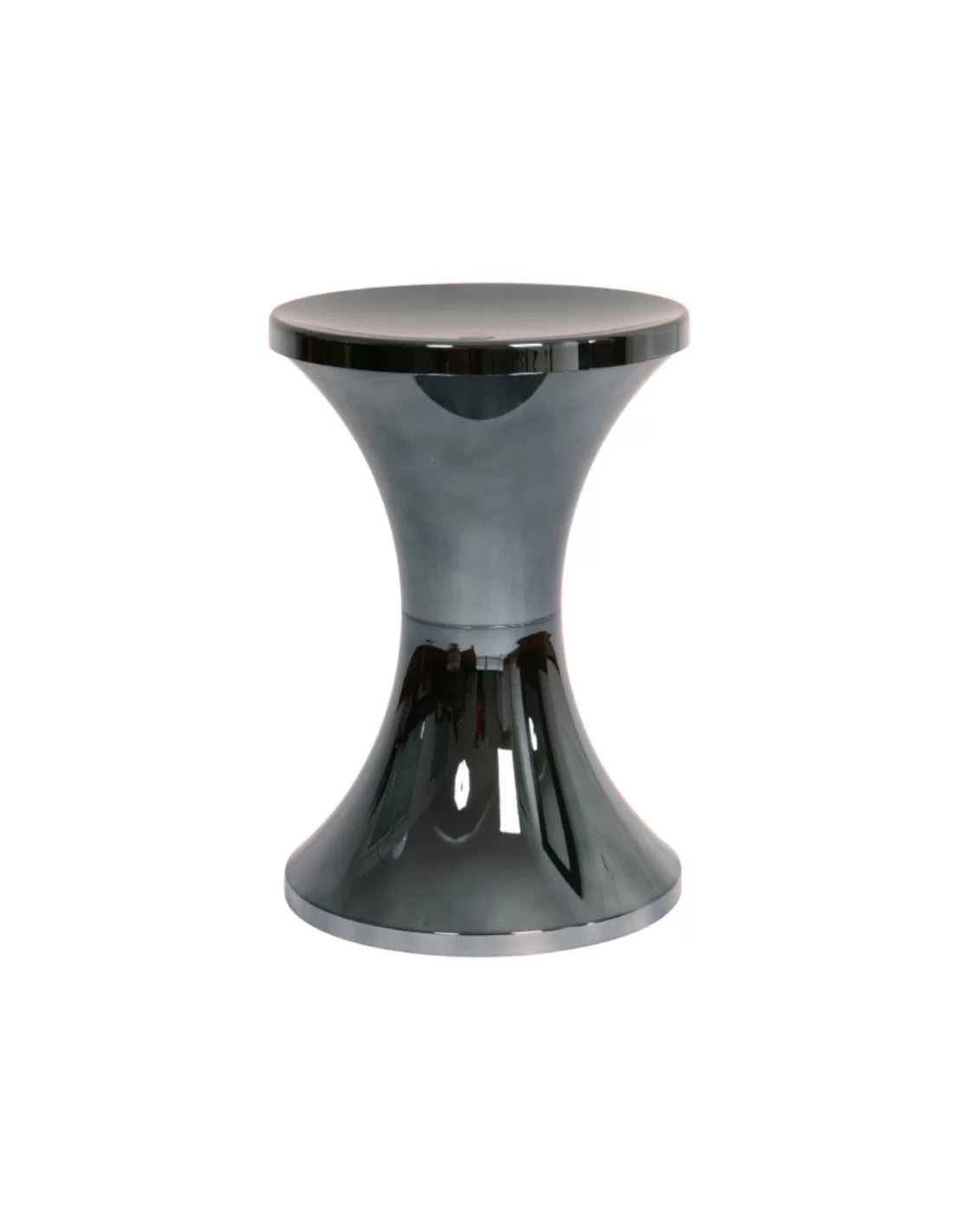 Tabouret Tamtam Noir titane Stamp