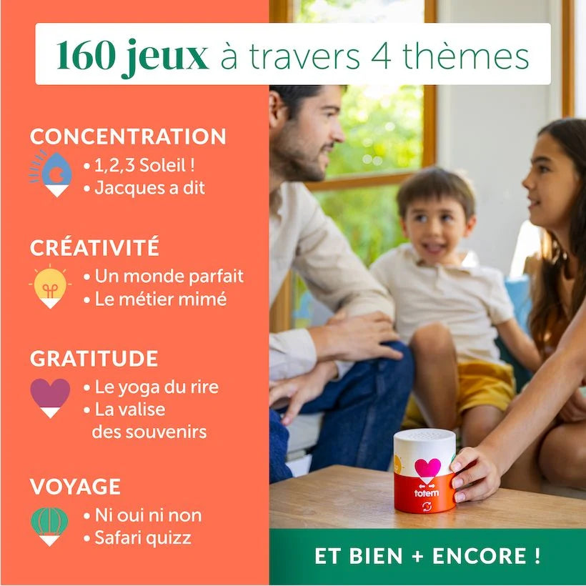 Totem La boîte à jeux pour s'amuser loin des écrans Morphée